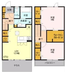 スリーズの物件間取画像